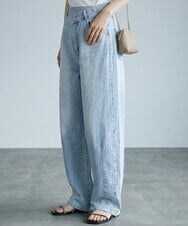 CTLID01067 TONEA(トネア) カーブデニム パンツ ブリーチ