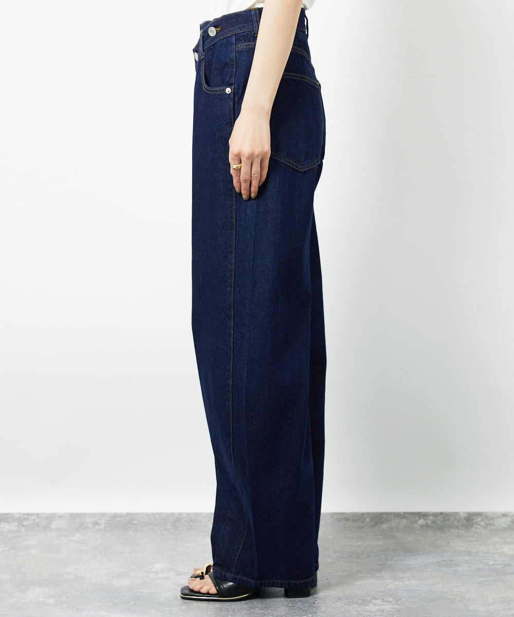 CTLID01067 TONEA(トネア) カーブデニム パンツ インディゴ
