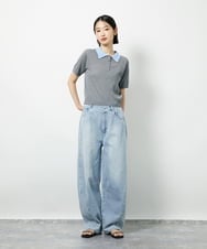 CTLID01067 TONEA(トネア) カーブデニム パンツ インディゴ
