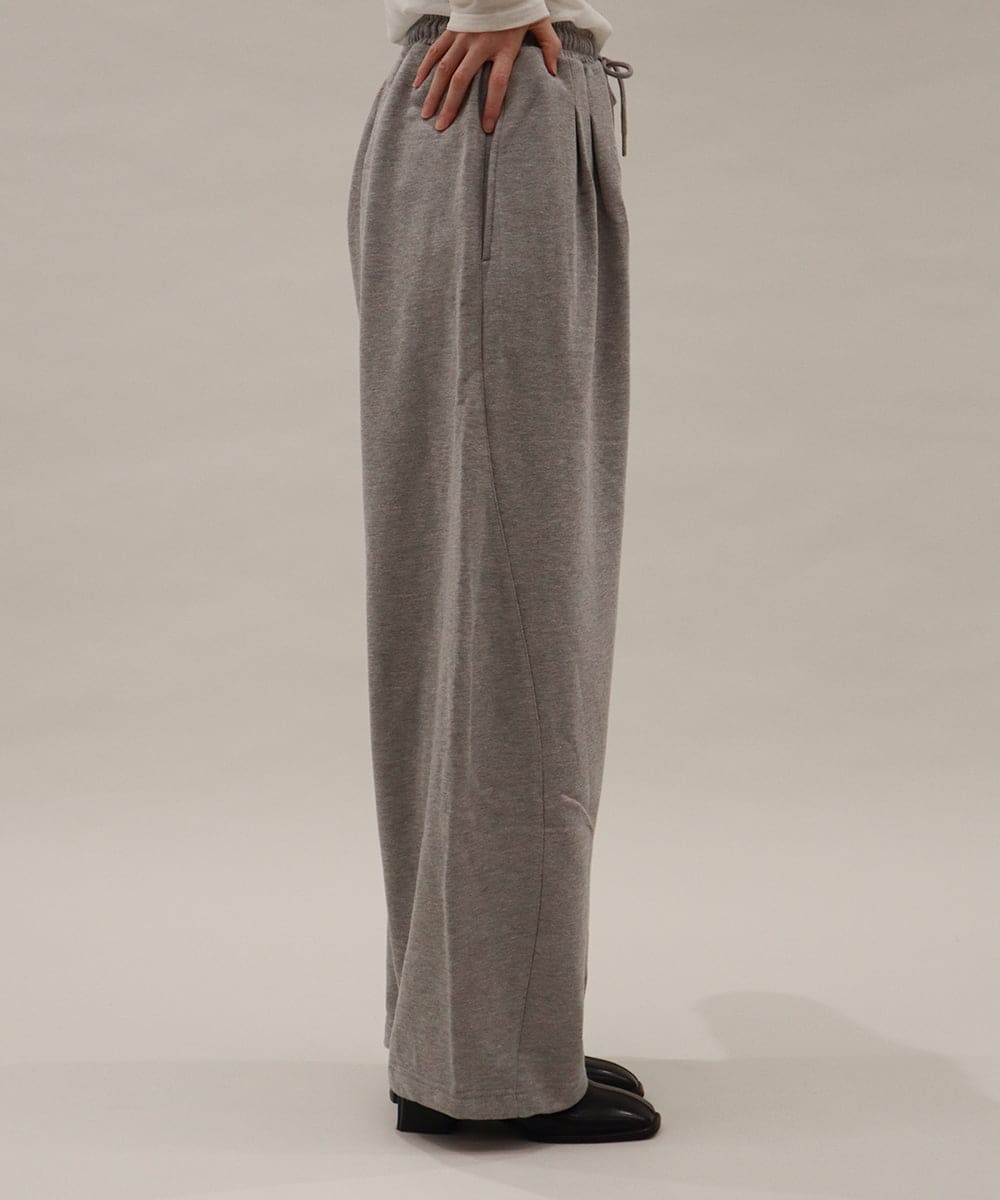 CTLKD01061 TONEA(トネア) バレルレッグ スウェットパンツ グレー