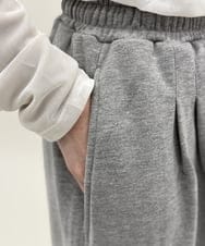 CTLKD01061 TONEA(トネア) バレルレッグ スウェットパンツ グレー