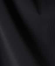 EBBFP22100 comfy Couture(コンフィークチュール) 【洗濯機で洗える】インナーブラウス付きキーネックプルブラウス ブラック