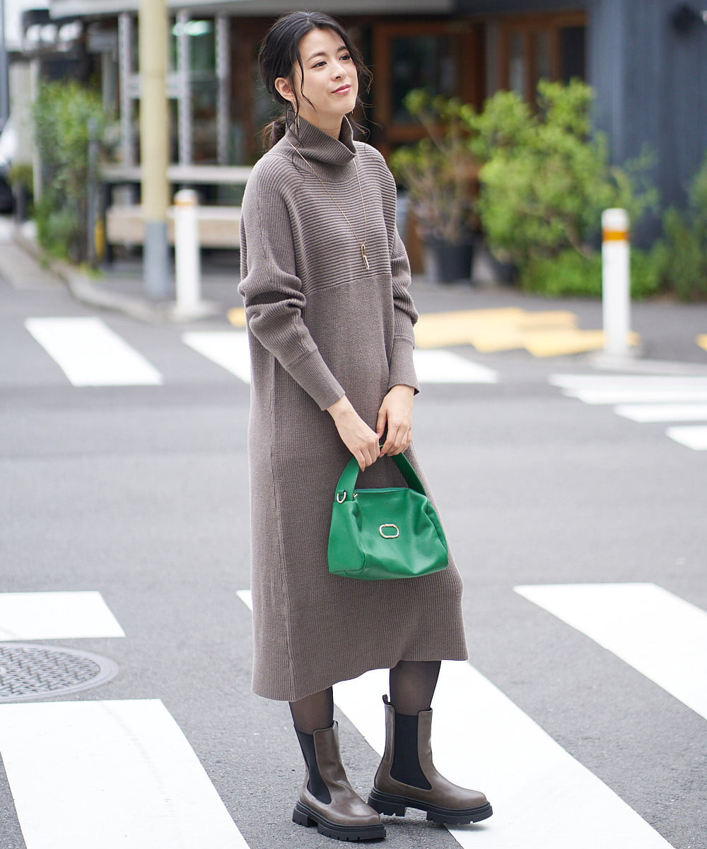 洗える ロングニットワンピース ワンピース Comfy Couture コンフィークチュール イトキンオンラインストア