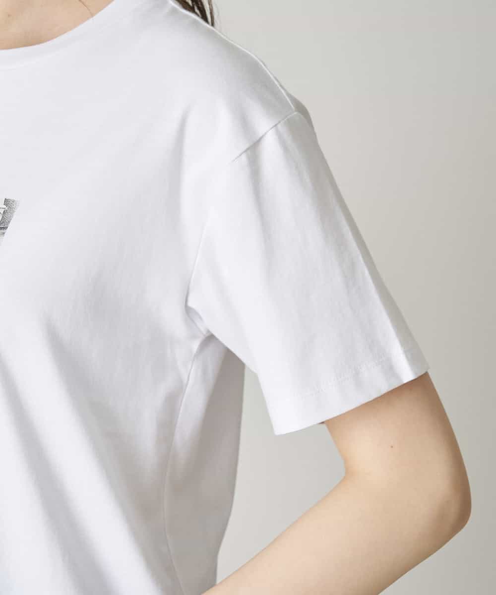 EBKFP03050 comfy Couture(コンフィークチュール) 【洗濯機で洗える】フォトプリントTシャツ ホワイト
