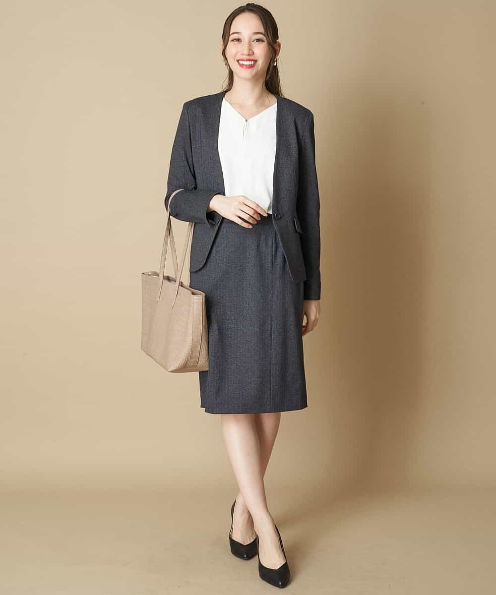 セットアップ可 シワになりにくい ベーシックタイトスカート ひざ丈スカート Ofuon オフオン イトキンオンラインストア