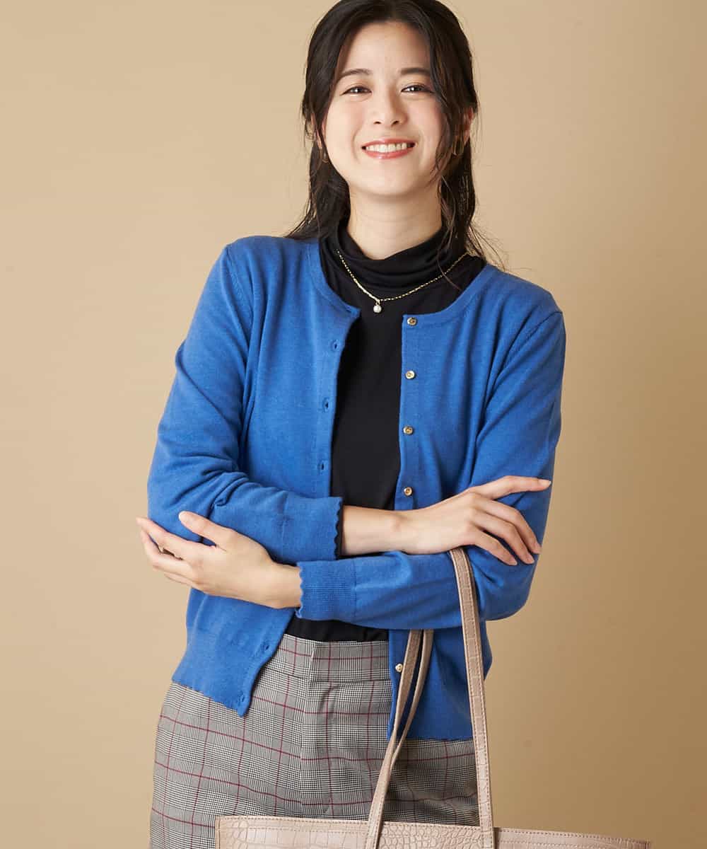 洗濯機で洗える ベーシックカーディガン カーディガン Ofuon オフオン イトキンオンラインストア