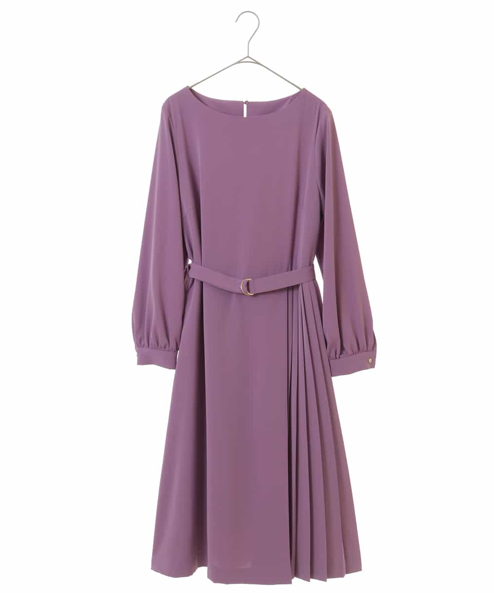 洗える アシメプリーツワンピース ワンピース Ofuon オフオン イトキンオンラインストア