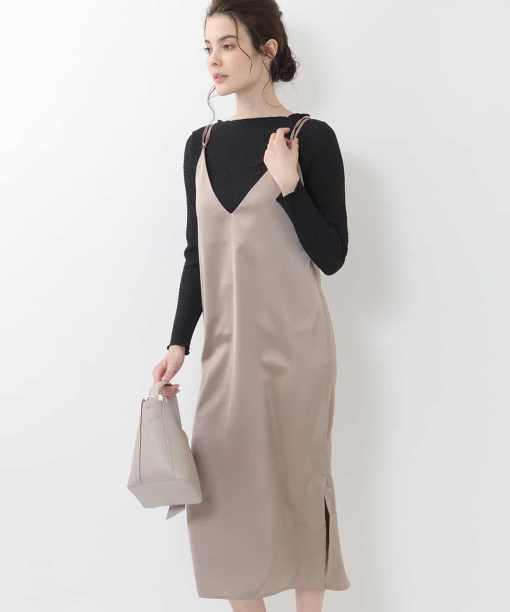 Ofuon オフオン 洗濯機で洗える キャミソールワンピース イトキンオンラインストア