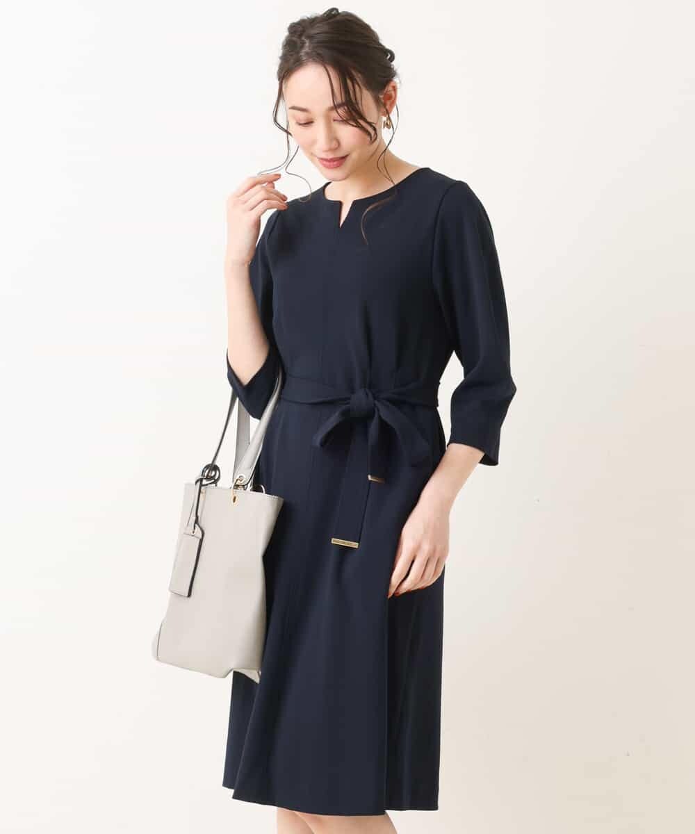 ロングシーズン対応 ウエストタックワンピース ワンピース Ofuon オフオン イトキンオンラインストア ロングシーズン対応 ウエストタックワンピース ワンピース Ofuon オフオン イトキンオンラインストア