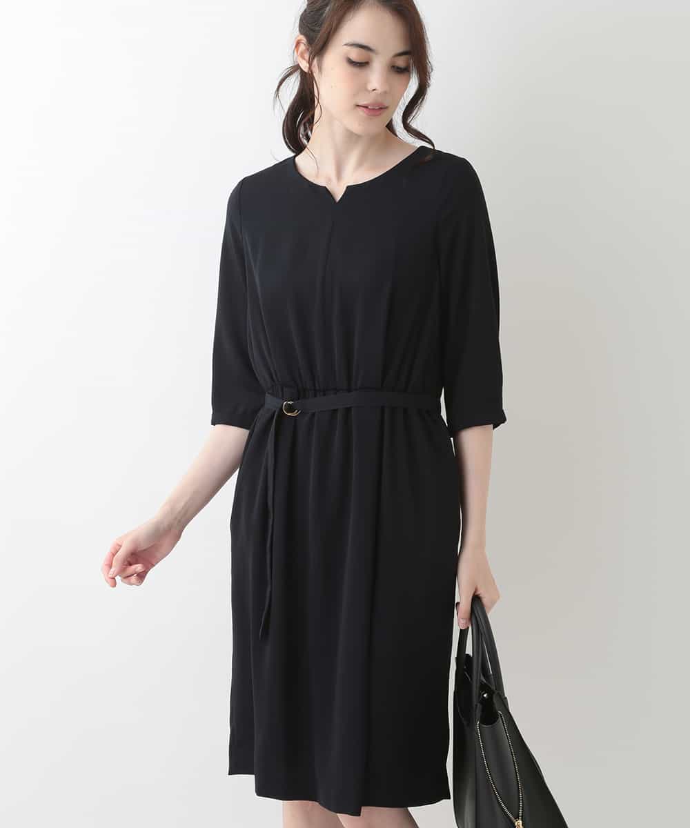 Ofuon オフオン 洗える ウエストマークワンピース イトキン オンラインストア