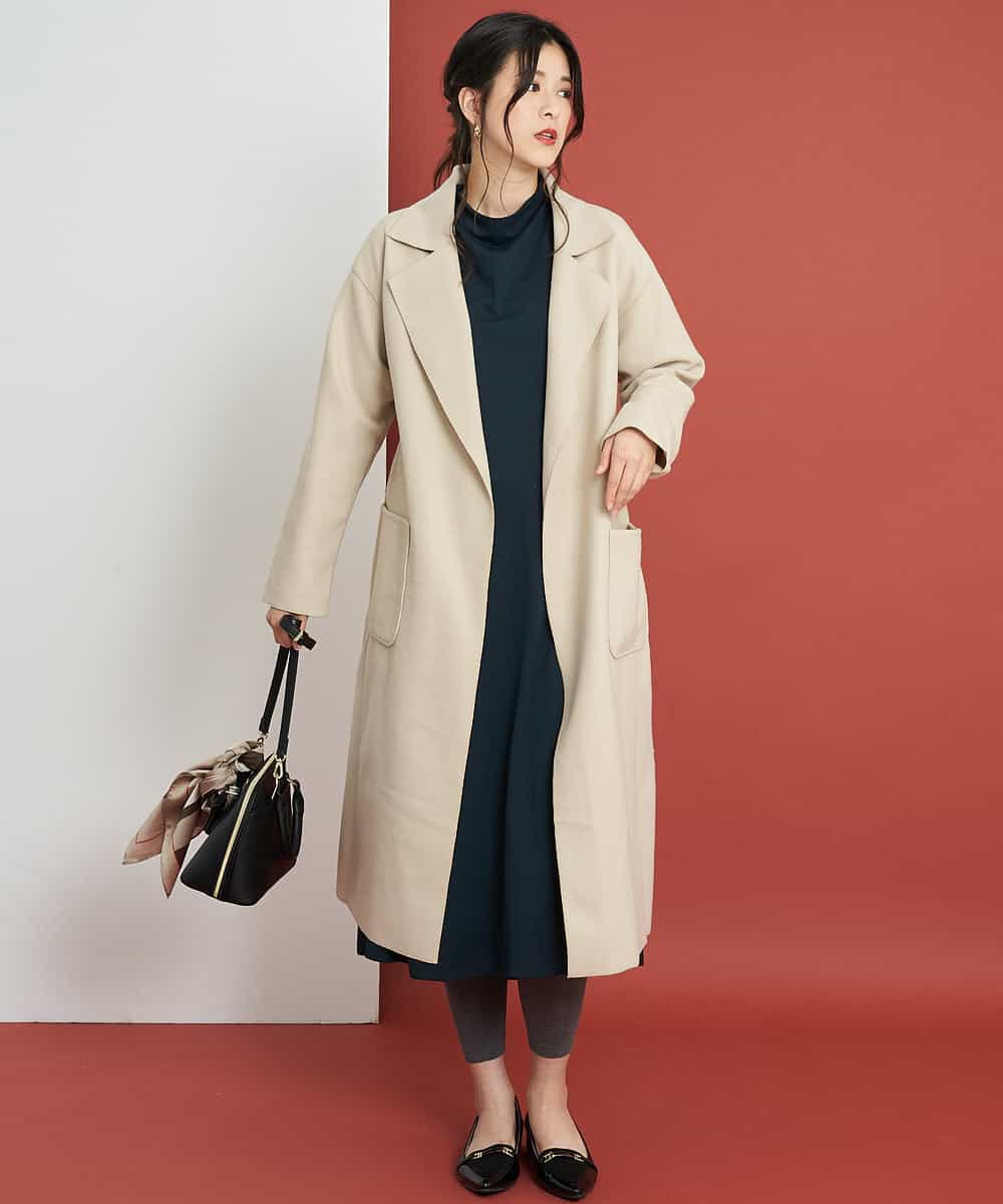 Ofuon オフオン 洗濯機で洗える ドレープワンピース イトキン オンラインストア