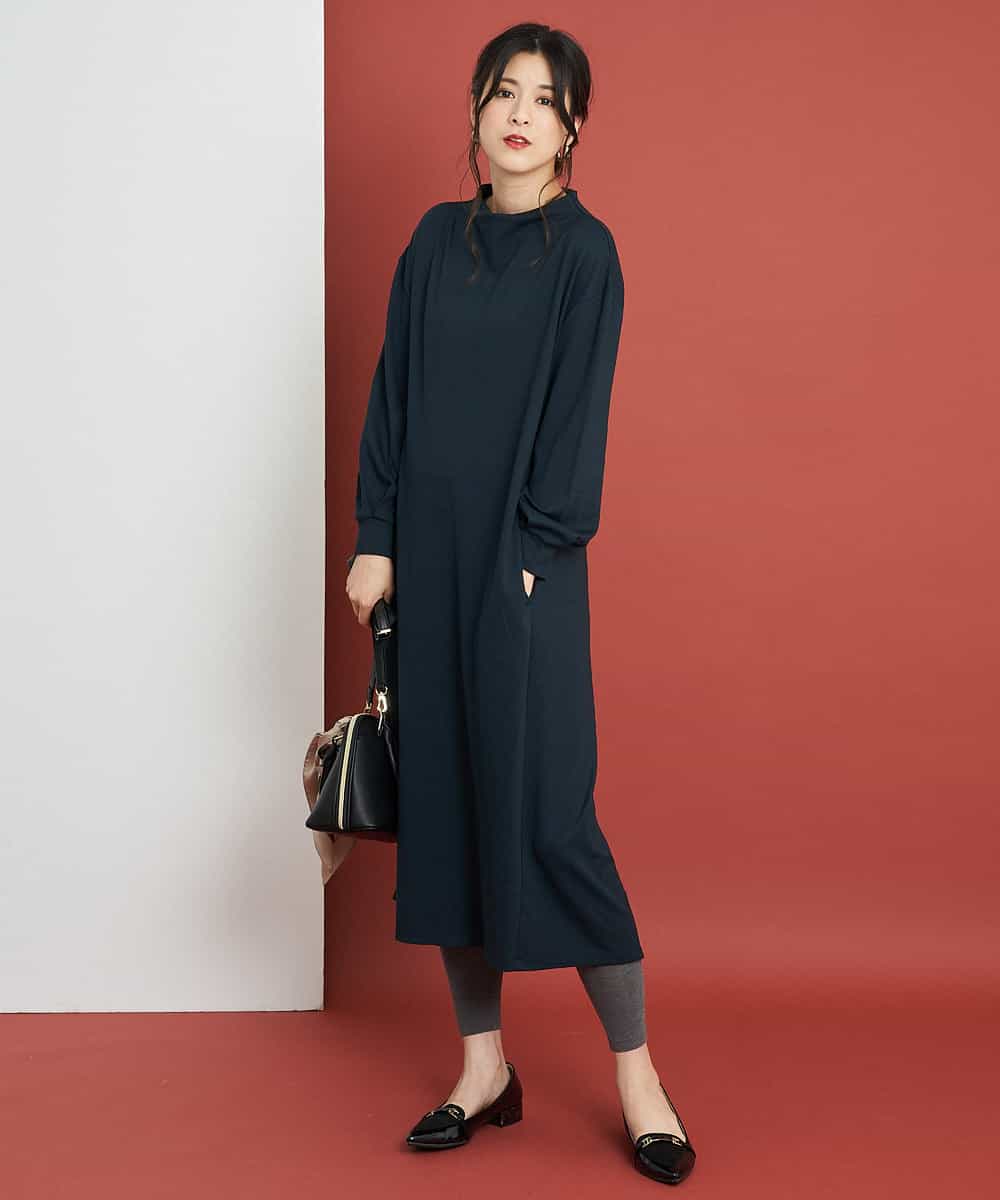 Ofuon オフオン 洗濯機で洗える ドレープワンピース イトキン オンラインストア