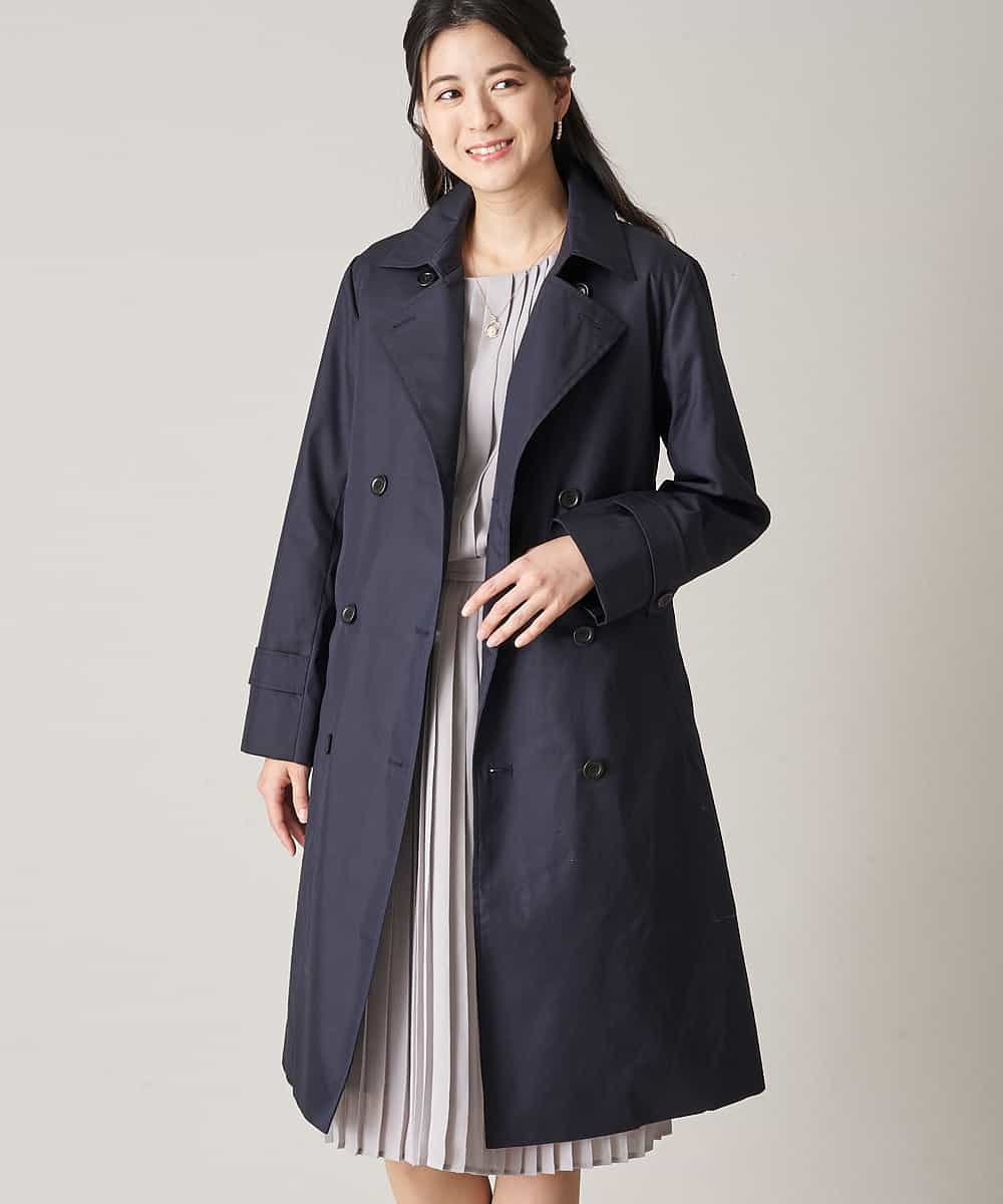 A V V Avv レディーストレンチコート ベージュ M ベルト ライナー付 おトク情報がいっぱい