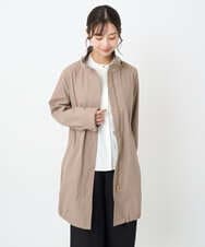 F1BAD40150 MK MICHEL KLEIN(小さいサイズ)(メゾン ドゥ サンク) 【小さいサイズ】フロントピンタックレースブラウス/洗濯機で洗える ホワイト