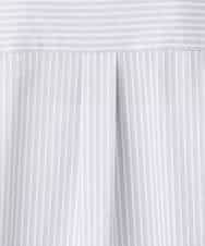 F1BFD02110 MK MICHEL KLEIN(小さいサイズ)(メゾン ドゥ サンク) 【小さいサイズ】ストレッチジャージシャツ/洗濯機で洗える ライトグレー