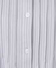 F1BFD02110 MK MICHEL KLEIN(小さいサイズ)(メゾン ドゥ サンク) 【小さいサイズ】ストレッチジャージシャツ/洗濯機で洗える ライトグレー