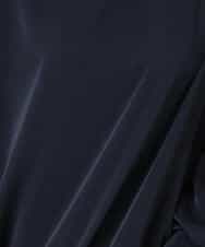 F1BFD14140 MK MICHEL KLEIN(小さいサイズ)(メゾン ドゥ サンク) 【小さいサイズ】ボリュームスリーブブラウス/撥水/防シワ/洗える ライトグレー