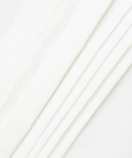 F1BFV19140 MK MICHEL KLEIN(小さいサイズ)(メゾン ドゥ サンク) 【小さいサイズ】ピンタックデザインブラウス/洗える ホワイト