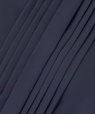 F1BFV19140 MK MICHEL KLEIN(小さいサイズ)(メゾン ドゥ サンク) 【小さいサイズ】ピンタックデザインブラウス/洗える ホワイト