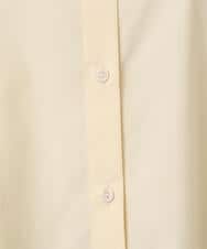 F1BGD27140 MK MICHEL KLEIN(小さいサイズ)(メゾン ドゥ サンク) 【小さいサイズ】コットン混ベーシックシャツ（無地）/接触冷感/防シワ/洗濯機で洗える ピンク