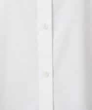 F1BGD27140 MK MICHEL KLEIN(小さいサイズ)(メゾン ドゥ サンク) 【小さいサイズ】コットン混ベーシックシャツ（無地）/接触冷感/防シワ/洗濯機で洗える ピンク