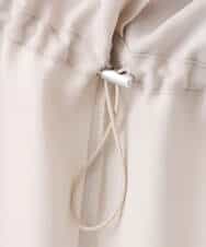 F1BGD44160 MK MICHEL KLEIN(小さいサイズ)(メゾン ドゥ サンク) 【小さいサイズ】[UVカット/接触冷感/防シワ/通気性/洗濯機で洗える]バンドカラーブラウス ベージュ