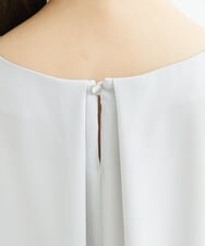 F1BGS16100 MK MICHEL KLEIN(小さいサイズ)(メゾン ドゥ サンク) 【小さいサイズ】シフォンTブラウス/洗える ピンクベージュ