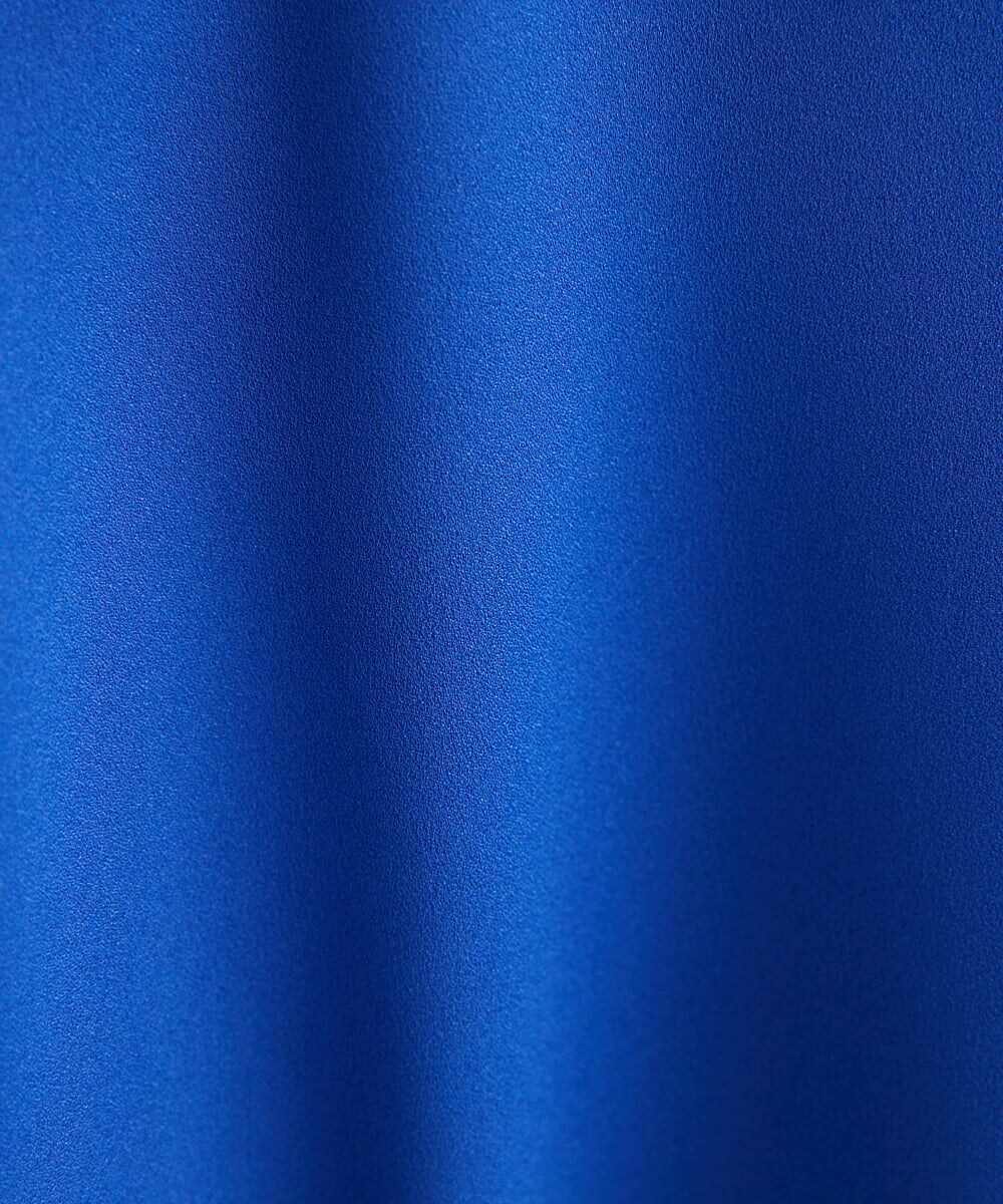 F1BGS16100 MK MICHEL KLEIN(小さいサイズ)(メゾン ドゥ サンク) 【小さいサイズ】シフォンTブラウス/洗える ピンクベージュ