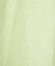 F1BGV40150 MK MICHEL KLEIN(小さいサイズ)(メゾン ドゥ サンク) 【小さいサイズ】リネン混バンドカラーシャツブラウス/洗える ライトイエロー