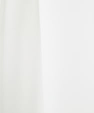 F1BGV45130 MK MICHEL KLEIN(小さいサイズ)(メゾン ドゥ サンク) 【小さいサイズ】フロントタックブラウス/洗える ホワイト