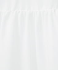F1BGV57140 MK MICHEL KLEIN(小さいサイズ)(メゾン ドゥ サンク) 【小さいサイズ】スパンボイルシアーシャツブラウス/洗える ライトブルー