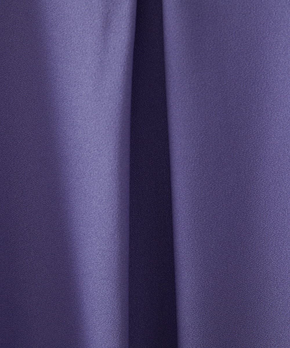 F1BJP38130 MK MICHEL KLEIN(小さいサイズ)(メゾン ドゥ サンク) 【小さいサイズ】パールピン付きブラウス/洗える ネイビー
