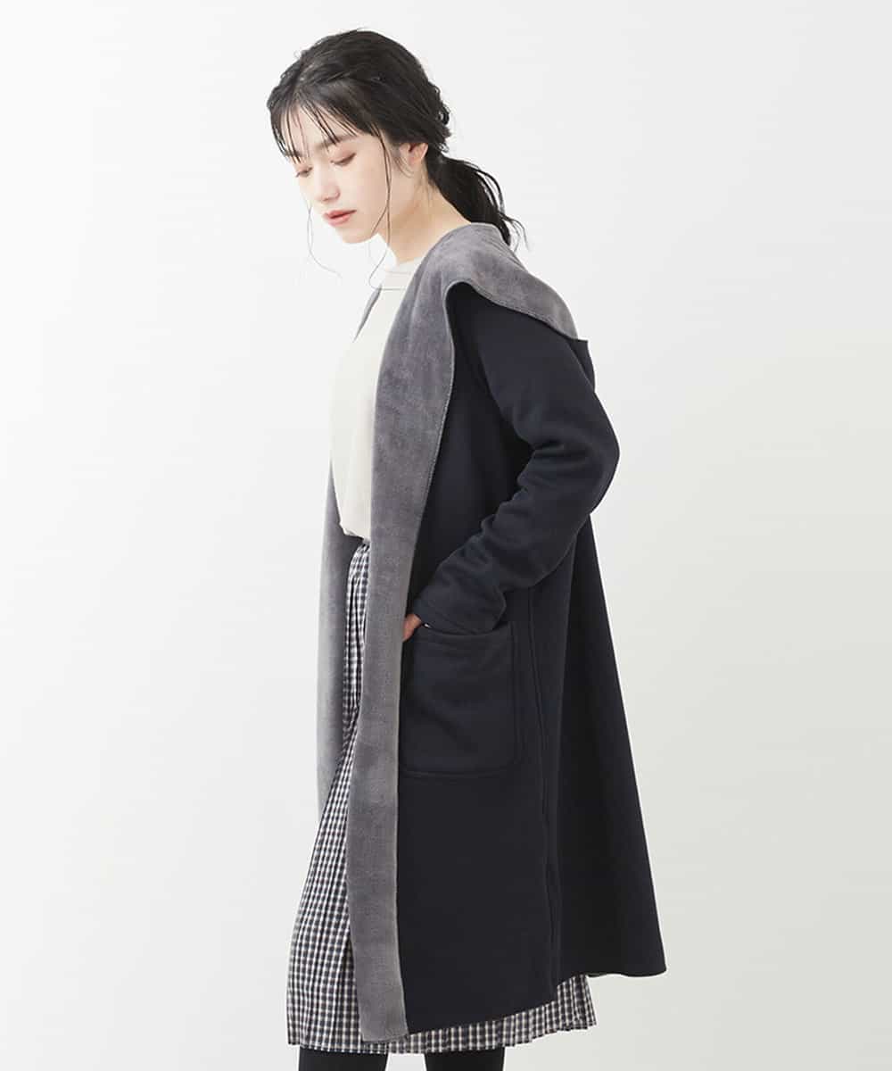 小さいサイズ 洗える 裏起毛リバーコーディガン カーディガン Mk Michel Klein 小さいサイズ メゾン ドゥ サンク イトキンオンラインストア