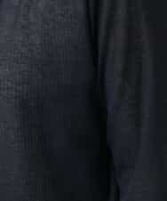 F1CGD40130 MK MICHEL KLEIN(小さいサイズ)(メゾン ドゥ サンク) 【小さいサイズ】コットン混シアーラメカーディガン/洗える ライトブルー