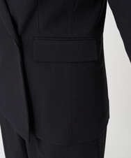 F1DAE45230 MK MICHEL KLEIN(小さいサイズ)(メゾン ドゥ サンク) 【小さいサイズ】ダブルブレストジャケット/洗える ブラック