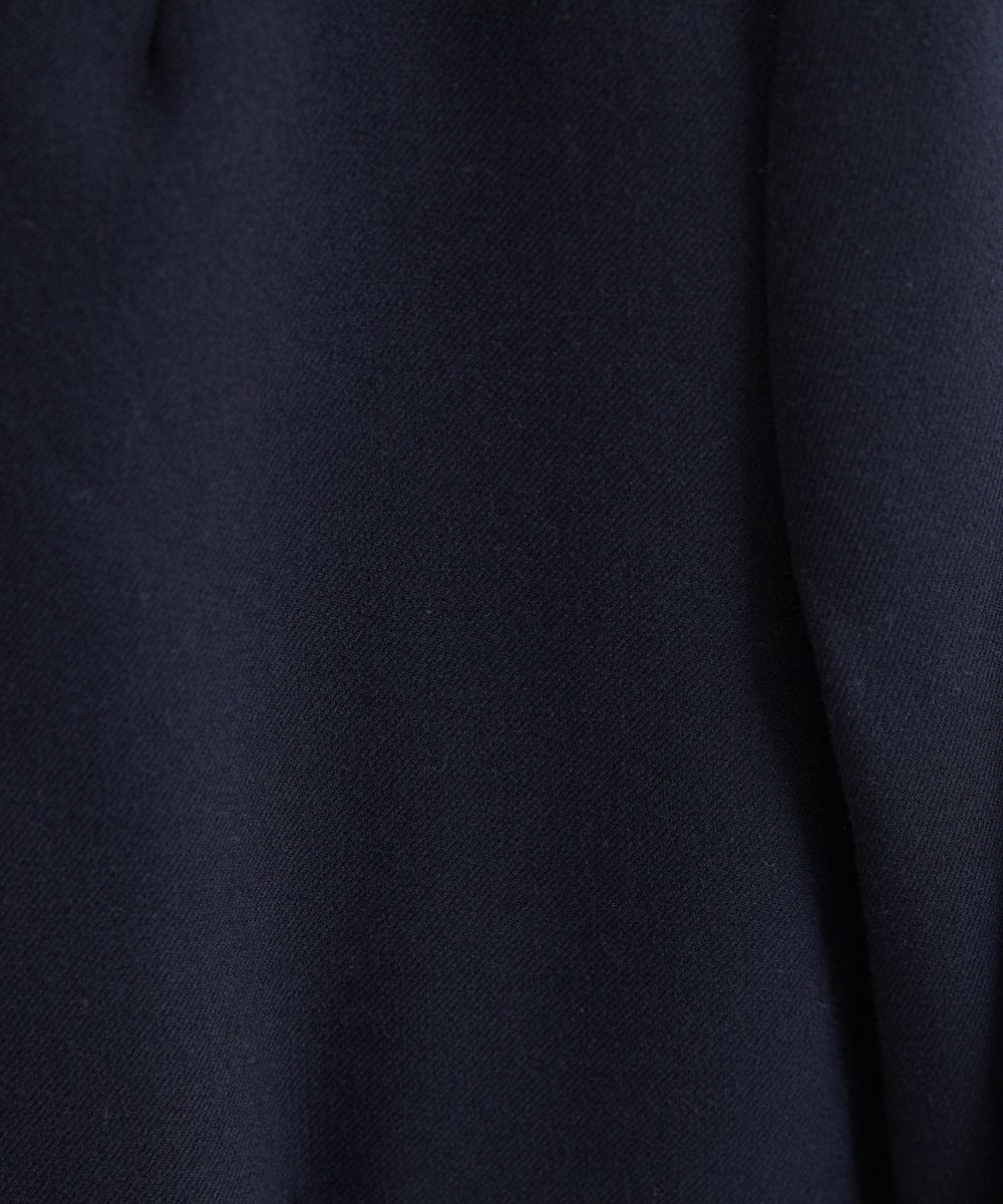 F1DAV38230 MK MICHEL KLEIN(小さいサイズ)(メゾン ドゥ サンク) 【小さいサイズ】カラーレスジャケット(無地・チェック)/洗える ネイビー（無地）