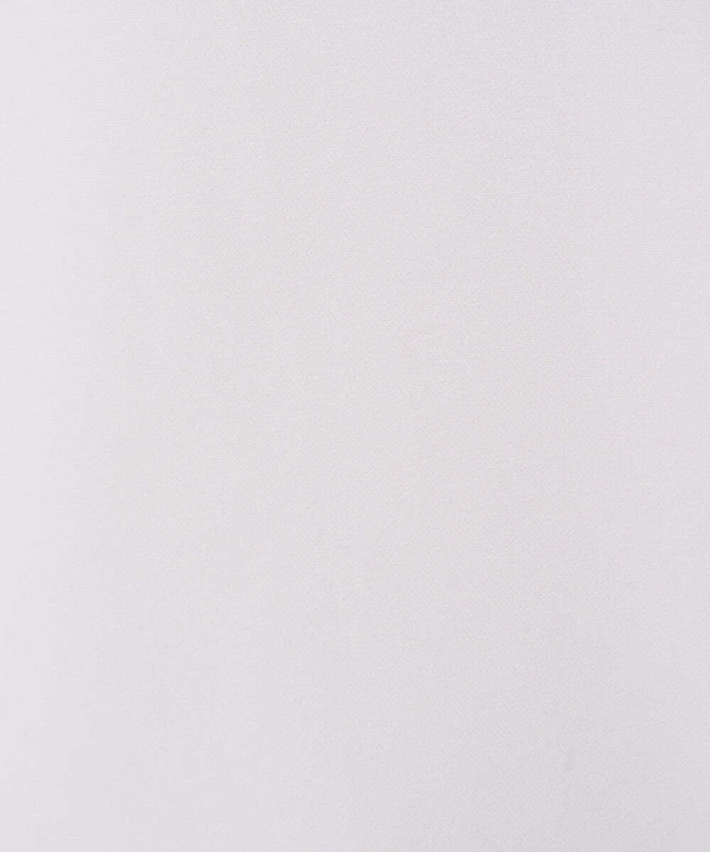 F1DFD11230 MK MICHEL KLEIN(小さいサイズ)(メゾン ドゥ サンク) 【小さいサイズ】ダブルクロス テントラインノーカラージャケット/セットアップ対応/防シワ/ストレッチ/洗える ネイビー