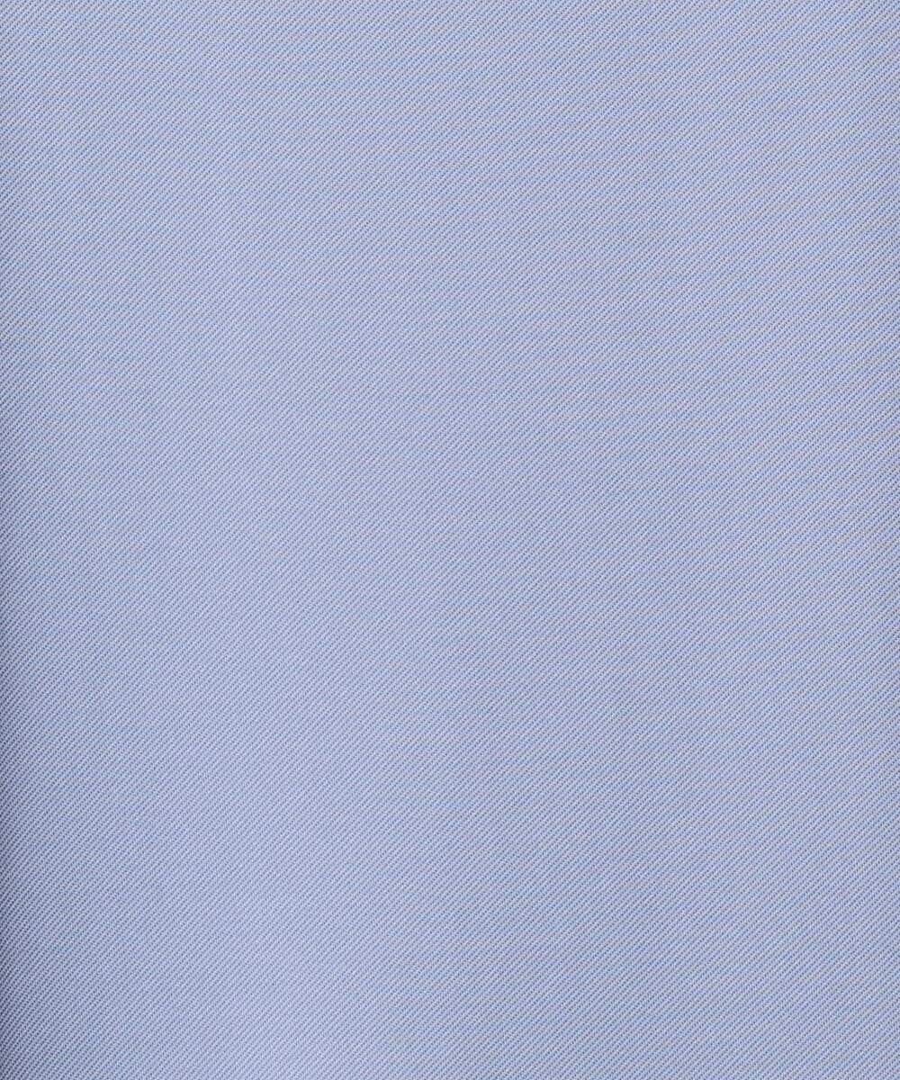 F1EAD40200 MK MICHEL KLEIN(小さいサイズ)(メゾン ドゥ サンク) 【小さいサイズ】ツイルジャージーワンピース/洗える グレイッシュブルー