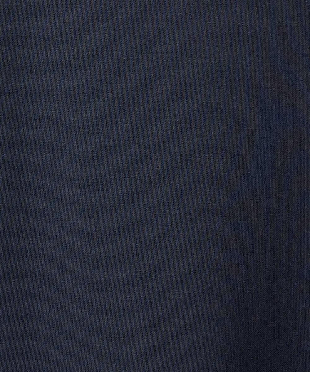 F1EAD40200 MK MICHEL KLEIN(小さいサイズ)(メゾン ドゥ サンク) 【小さいサイズ】ツイルジャージーワンピース/洗える グレイッシュブルー