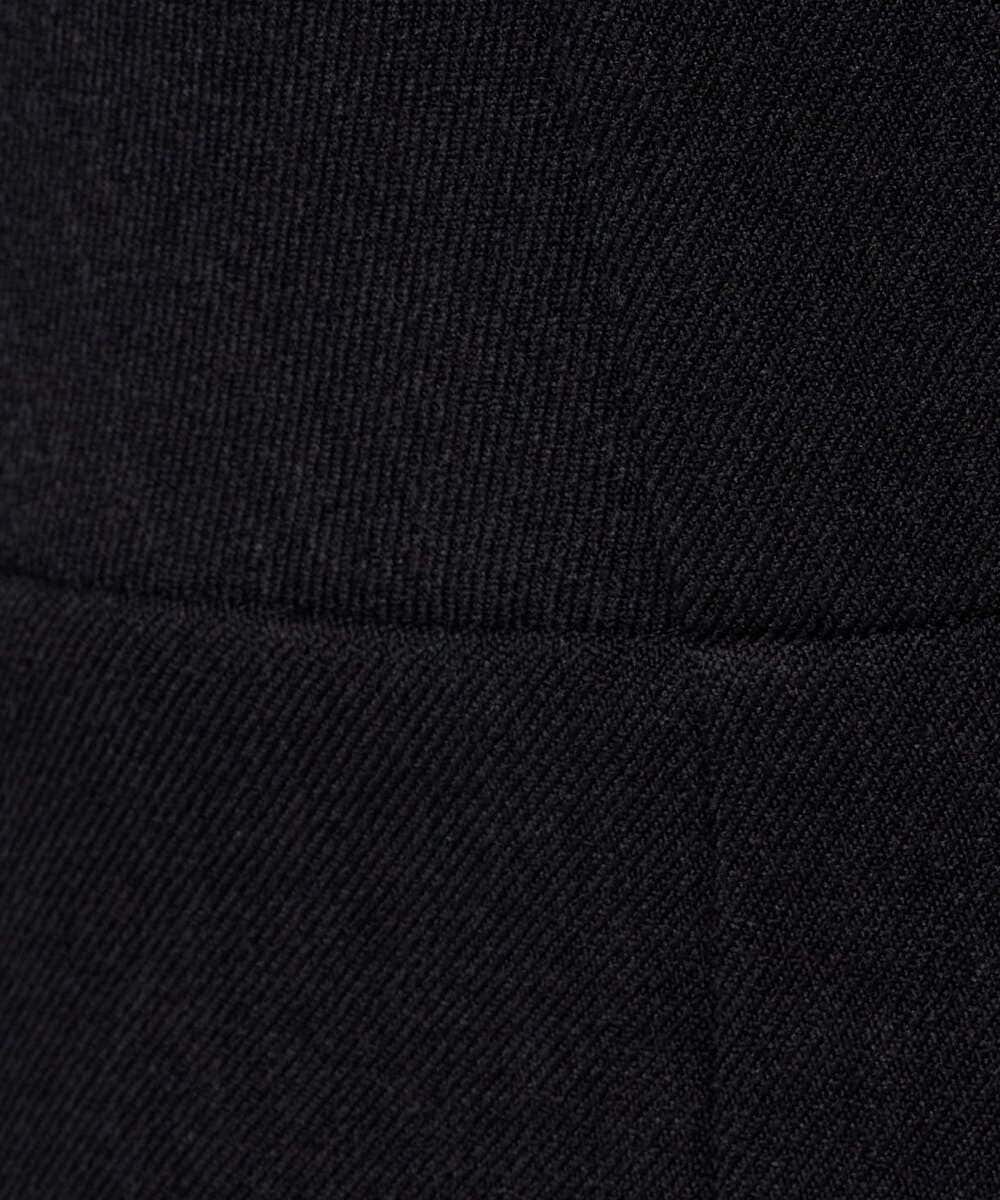 F1EBD51230 MK MICHEL KLEIN(小さいサイズ)(メゾン ドゥ サンク) 【小さいサイズ】ウールライク Vネックジャンパースカート/洗える グレー