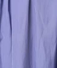 F1EGD26210 MK MICHEL KLEIN(小さいサイズ)(メゾン ドゥ サンク) 【小さいサイズ】サテンギャザーワンピース/洗える パープル