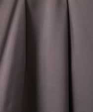 F1EIV18190 MK MICHEL KLEIN(小さいサイズ)(メゾン ドゥ サンク) 【小さいサイズ】ウエストタックシャツワンピース/洗える グリーン
