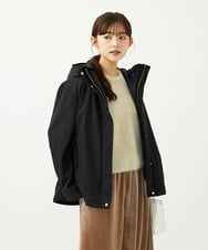F1FAD30120 MK MICHEL KLEIN(小さいサイズ)(メゾン ドゥ サンク) 【小さいサイズ】半袖シャギーニット/洗える ミントブルー