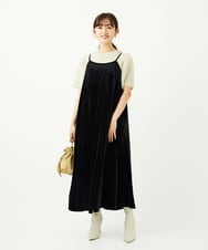 F1FAD30120 MK MICHEL KLEIN(小さいサイズ)(メゾン ドゥ サンク) 【小さいサイズ】半袖シャギーニット/洗える ミントブルー