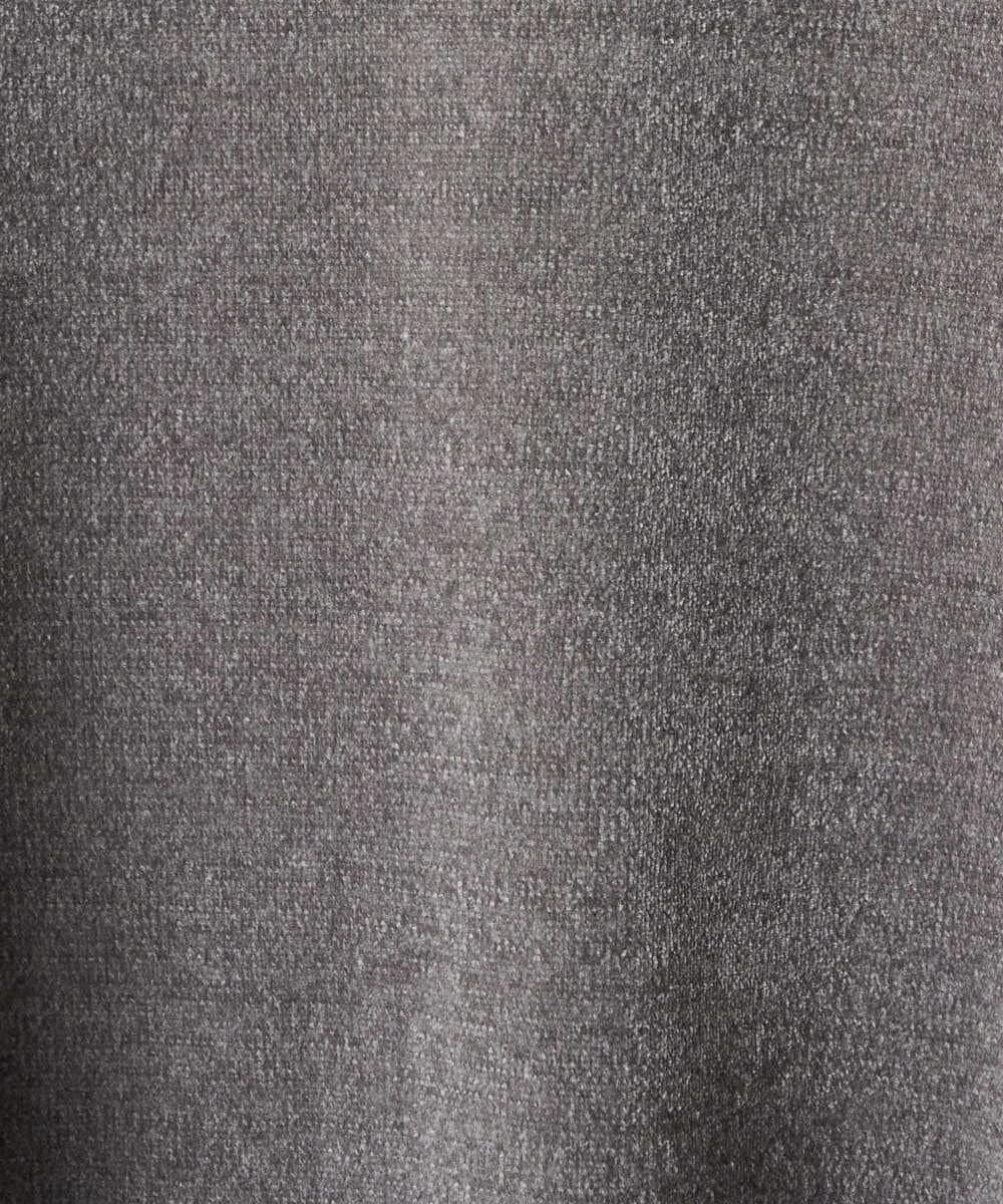 F1FAD45120 MK MICHEL KLEIN(小さいサイズ)(メゾン ドゥ サンク) 【小さいサイズ】モールヤーンボートネックニット/洗える グレージュ