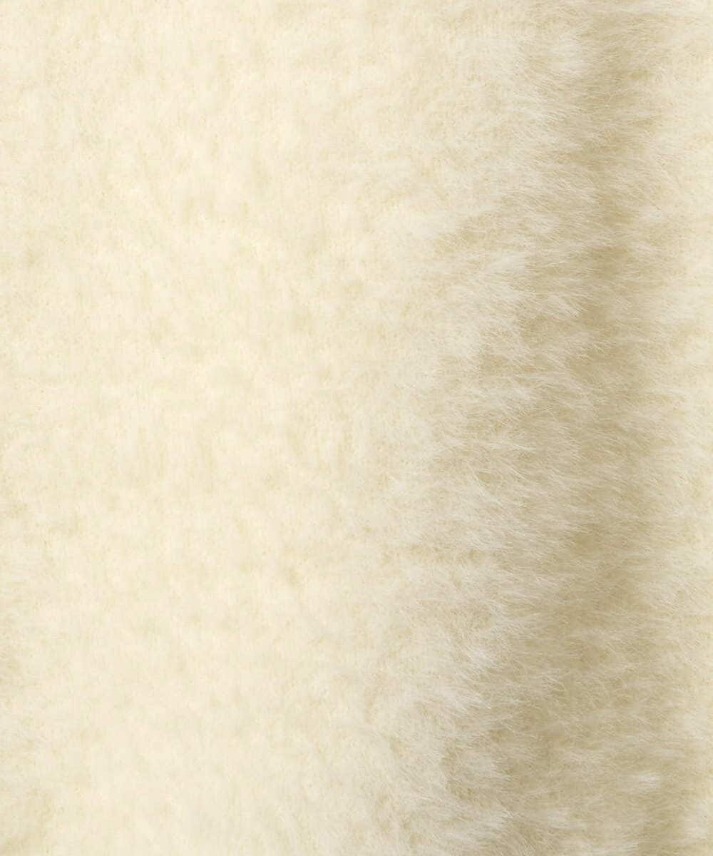 F1FAD46130 MK MICHEL KLEIN(小さいサイズ)(メゾン ドゥ サンク) 【小さいサイズ】フェザーニットプルオーバー/前後2way/洗える レッド