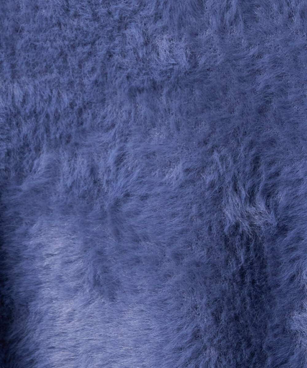 F1FAD46130 MK MICHEL KLEIN(小さいサイズ)(メゾン ドゥ サンク) 【小さいサイズ】フェザーニットプルオーバー/前後2way/洗える レッド