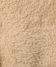 F1FAD46130 MK MICHEL KLEIN(小さいサイズ)(メゾン ドゥ サンク) 【小さいサイズ】フェザーニットプルオーバー/前後2way/洗える レッド