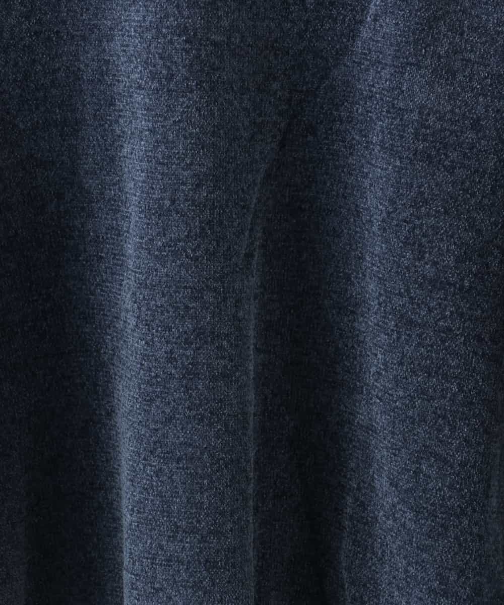 F1FAG45120 MK MICHEL KLEIN(小さいサイズ)(メゾン ドゥ サンク) 【小さいサイズ】[洗える]モールヤーンボートネックニット レッド
