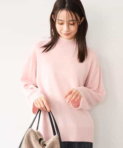 F1FAG54240 MK MICHEL KLEIN(小さいサイズ) 【小さいサイズ】[カシミヤ混]ハイネックニット